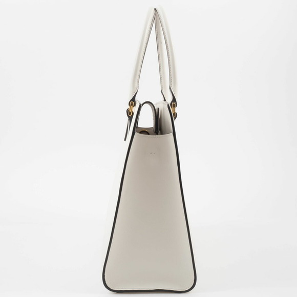 Prada Women's Saffiano Leather Shoulder Bag 1BA227 White - Picture 3 of 16